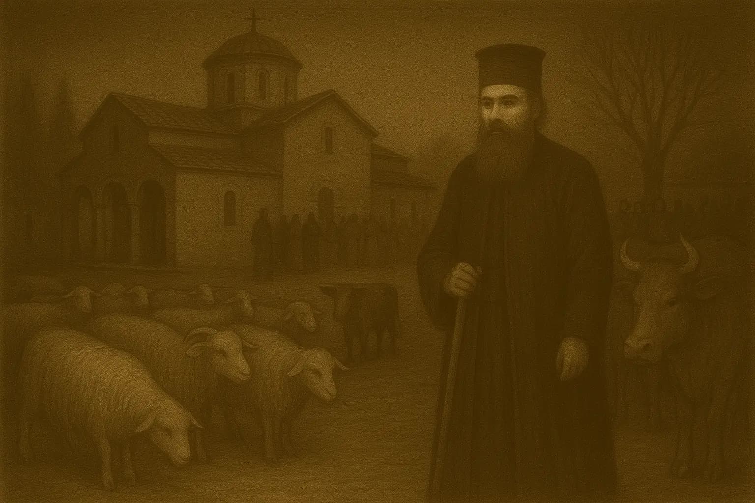 Παραδοσιακή εκκλησία στη Νιγρίτα, τόπος του Αγιασμού των Ζώων